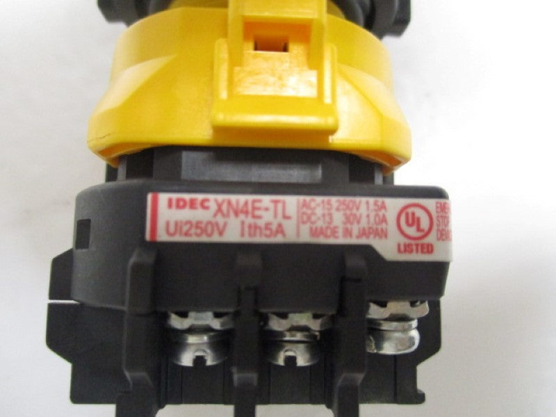 IDEC XNHE-TL403Q4MR EMERGENCY STOP LED LOCK OUT PUSHBUTTON HANDLE  NSNP