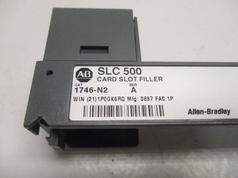 INDUSTRIAL SPARE PART SLC500 1746-N2 SER A CARD SLOT FILLER (AS PICTURED) NSNP
