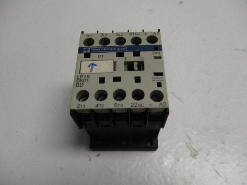 TELEMECANIQUE LP1K0601BD CONTACTOR 24V  UNMP