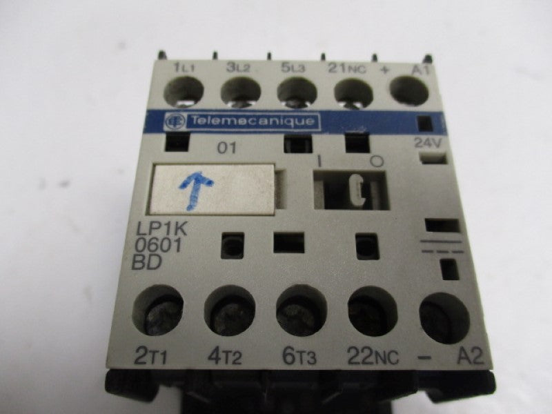TELEMECANIQUE LP1K0601BD CONTACTOR 24V  UNMP