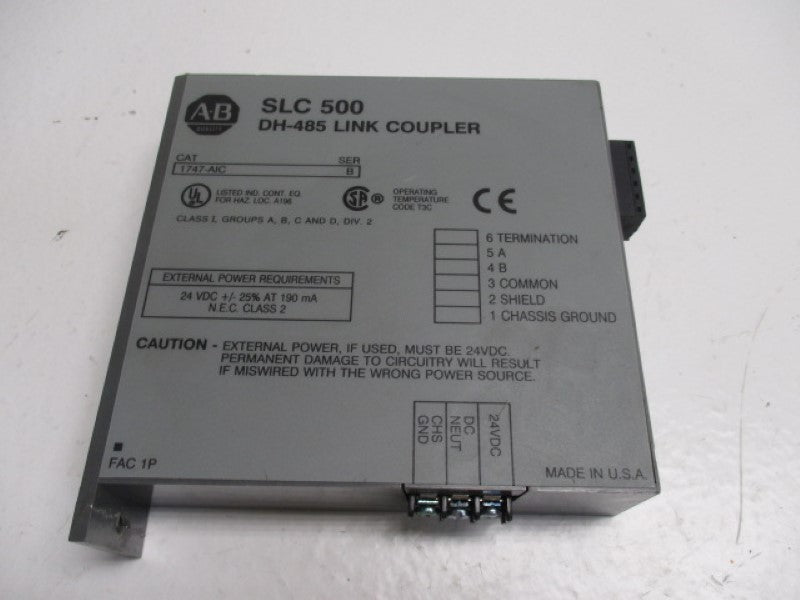 ALLEN BRADLEY 1747-AIC SER. B (AS PICTURED) * USED *