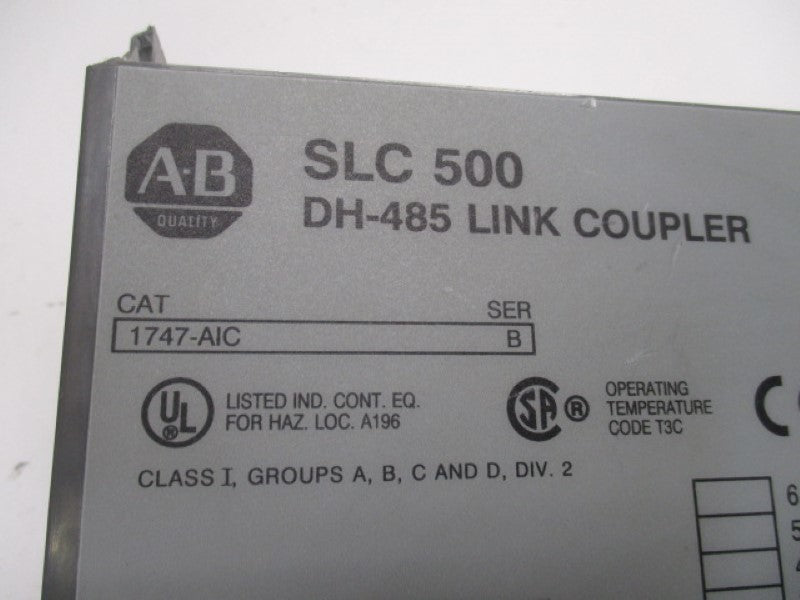 ALLEN BRADLEY 1747-AIC SER. B (AS PICTURED) * USED *