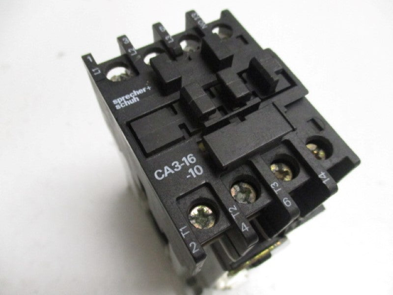 SPRECHUH SCHUH CA3-16-C10  CONTACTOR  24V  UNMP