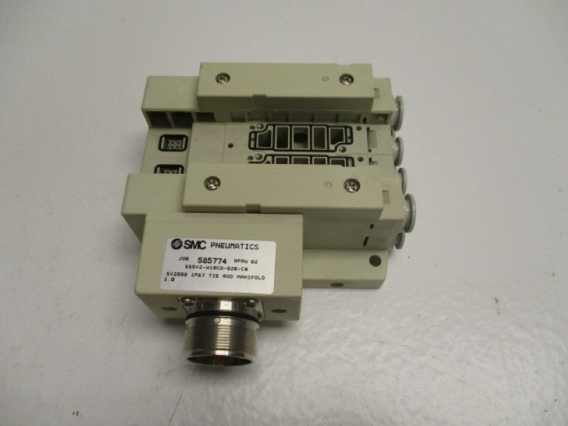 SMC SS5V2-W10CD-02B-C8 STATION MANIFOLD  NSNP