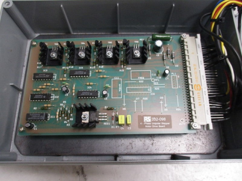 RS PRO 332-098 4PH A.C. STEPPER MOTOR CONTROLLER (AS PICTURED)  UNMP
