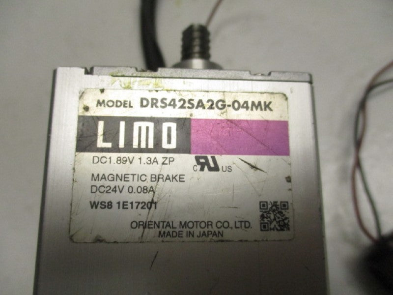 ORIENTAL MOTOR DRS42SA2G-04MK MAGNETIC NRAKE 0.08A 4VDC  UNMP