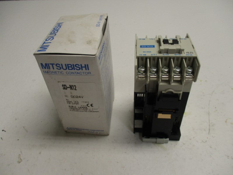 MITSUBISHI SD-N12 MAGNETIC CONTACTOR24VDC  NSMP