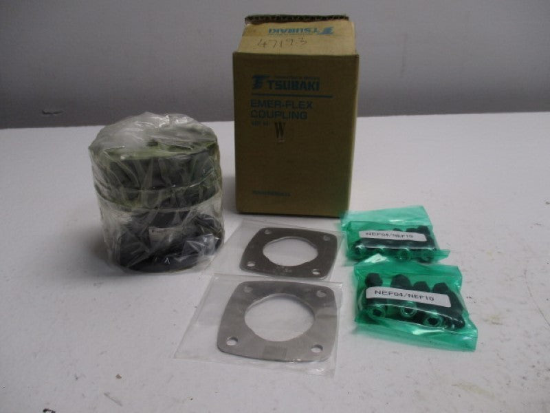 TSUBAKI NEF10-W EMER-FLEX COUPLING KIT   NSMP