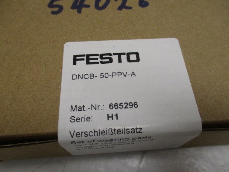 FESTO DNCB-50-PPV-A 665296 KIT * FACTORYU SEALED *