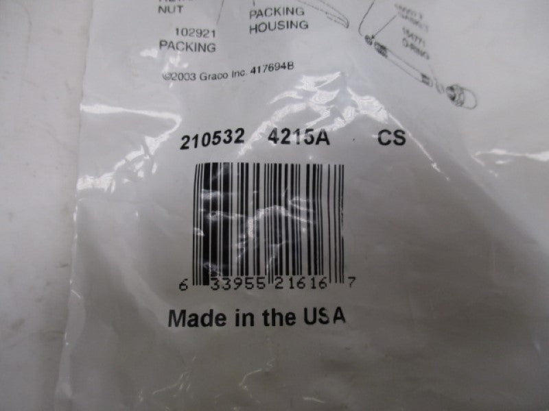 GRACO 210532  REPAIR KIT  NSMP