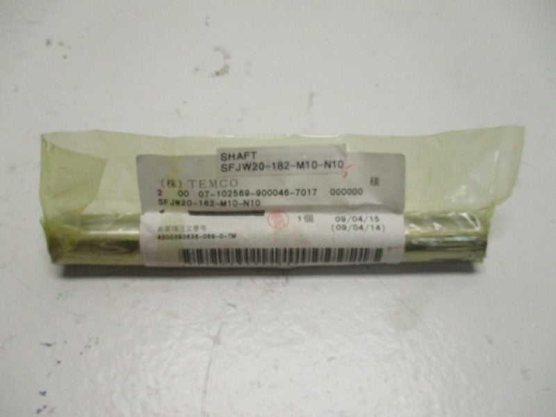 TEMCO SFJW20-182-M10-N10 SHAFT  NSMP