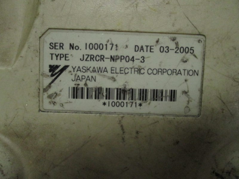 YASKAWA JZRCR-NPP04-3 TEACH PENDANT   UNMP