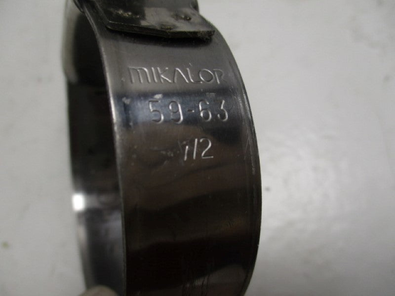 MIKALOR 56-63 STAINLESS STEEL HOSE CLAMP  UNMP