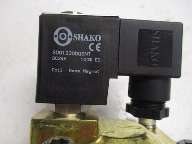SHAKO PU225AV-06 J15 SOLENOID VALVE 24VDC  NSNP