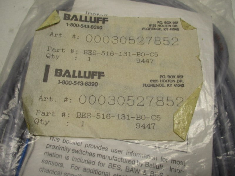 BALLUFF BES-516-131-BO-C5 PROXIMITY SENSOR  NSMP