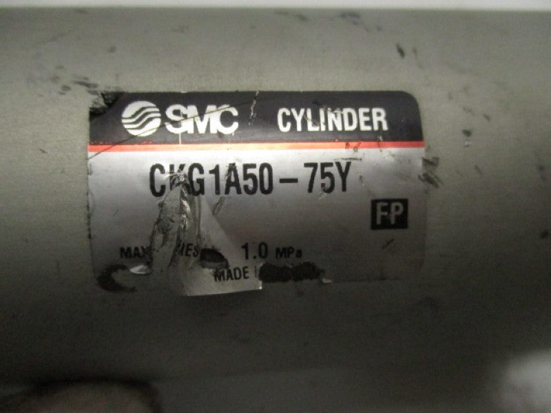SMC CKG1A50-75Y  CLAMP CYLINDER (AS PICTURED)  UNMP
