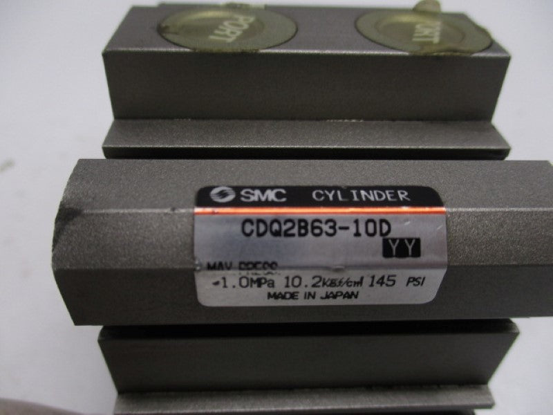 SMC CDQ2B63-10D COMPACT CYLINDER  UNMP
