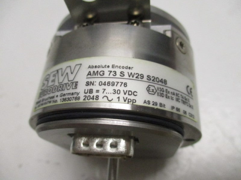 SEW EURODRIVE AMG73SW29S2048 ABSOLUTE ENCODER 7-30VDC * USED *