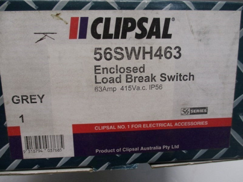 CLIPSAL 56SWH463 ENCLOSED LOAD BREAK SWITCH  NSMP
