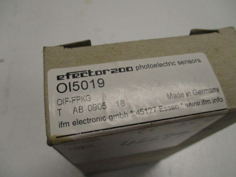 IFM EFECTOR OI5019 FIBER OPTIC AMPLIFIER 10-55VDC  NSMP