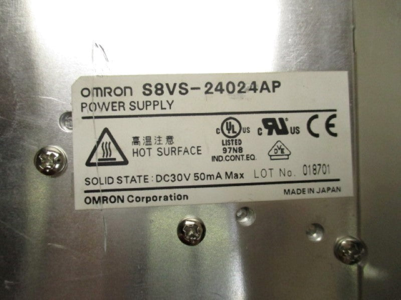 OMRON S8VS-24024AP POWER SUPPLY  UNMP