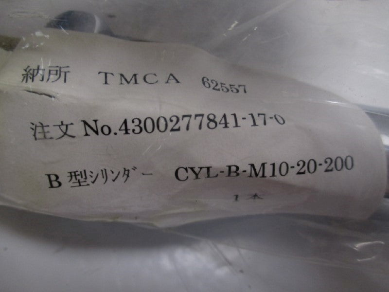 TECHNO AOYAMA CYL-B-M10-20-200 CYLINDER  NSNP