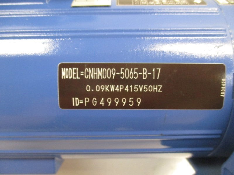 SUMITOMO CNHM009-5065-B-17 CYCLO DRIVE RATIO 17 0.09KW 4P 415V  NSNP