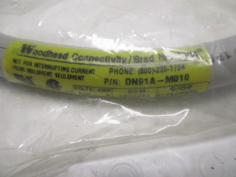 DANIEL WOODHEAD DN91A-M010 FEMALE CABLE 10M  NSMP
