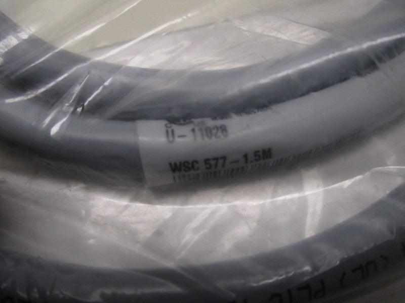 TURCK WSC577-1.5M U-11028 CABLE  NSMP