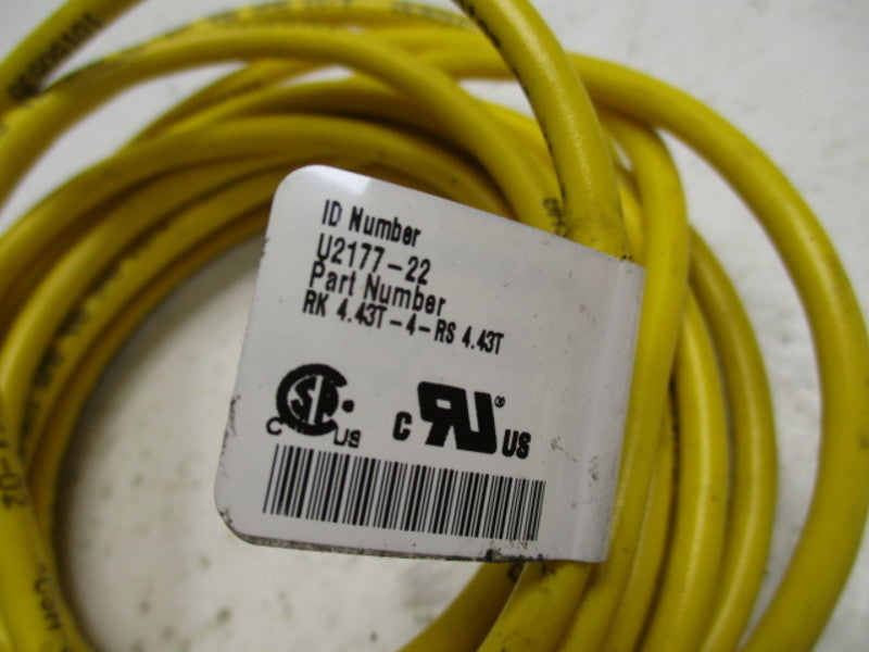 TURCK RK4.43T-4-RS-4.43T EUROFAST CORDSET   NSNP