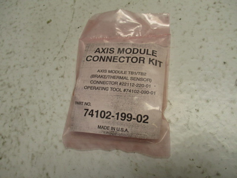 ALLEN BRADLEY 74102-199-02 AXIS MODULE CONNECTOR KIT  * NEW IN FACTORY BAG *