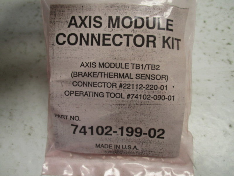 ALLEN BRADLEY 74102-199-02 AXIS MODULE CONNECTOR KIT  * NEW IN FACTORY BAG *