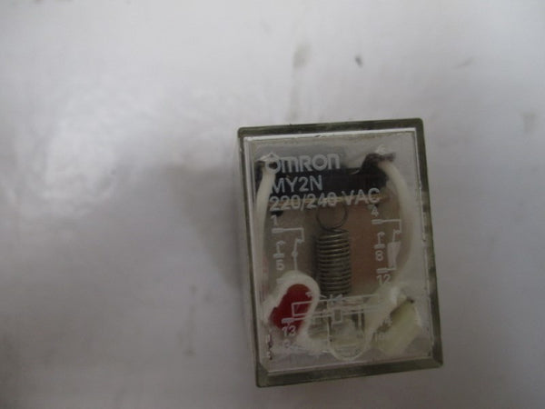 OMRON MY2N RELAY 220/240VAC  UNMP