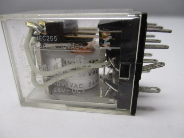 OMRON MY3 RELAY 24VAC  UNMP