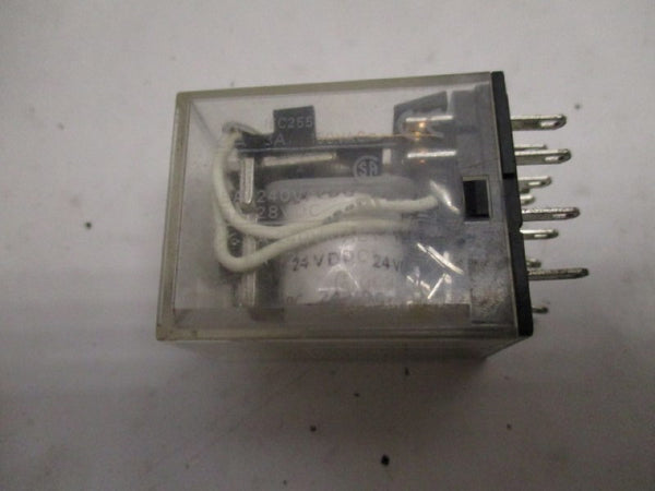 OMRON MY3-DC24 RELAY 24VDC  UNMP