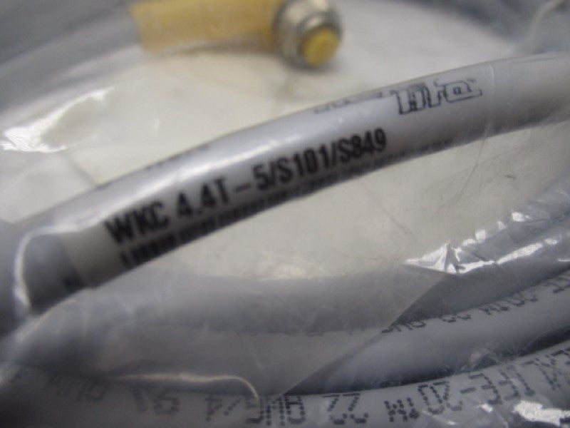 TURCK WKC4.4T-5/S101/S849 EUROFAST MOLDED CORDSET  NSMP