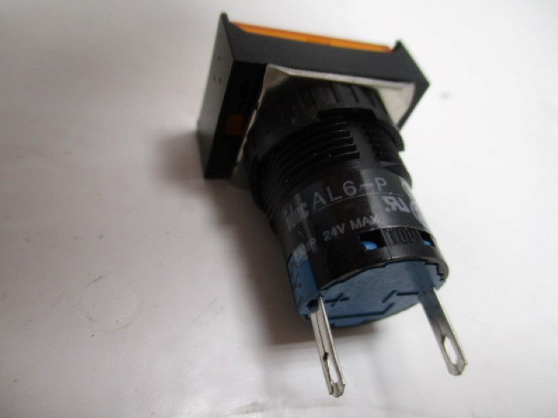 IDEC AL6-P AMBER PILOT LIGHT OPERATOR BASE  NSNP