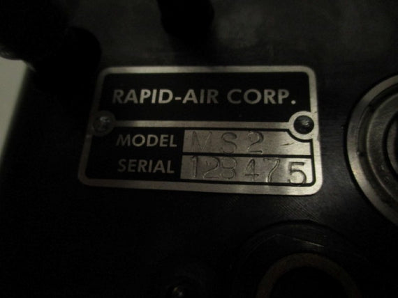 RAPID AIR MS2 1298804162-1000 ROLL FEEDER (AS PICTURED) * USED *