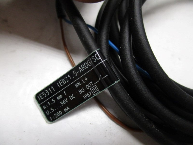 IFM EFECTOR IE5311 INDUCTIVE SENSOR 5-36VDC  NSMP