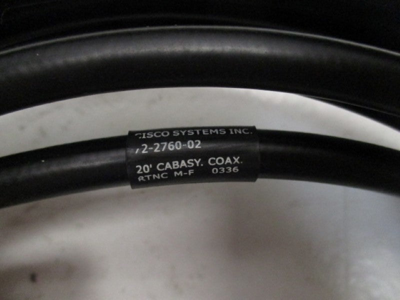 CISCO SYSTEMS 72-2760-02 20' COAXIAL CABLE   NSNP