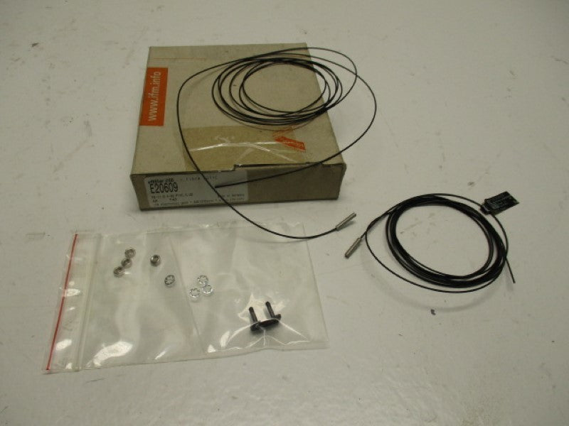 IFM EFECTOR E20609 FIBER OPTIC THROUGH BEAM SENSOR   NSMP