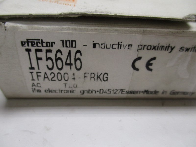 IFM EFECTOR IF5646 INDUCTIVE PROXIMITY SWITCH  NSMP