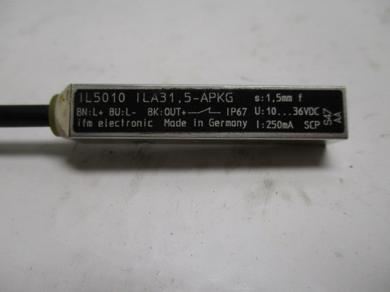 IFM EFECTOR IL5010 INDUCTIVE PROXIMITY SWITCH  NSMP