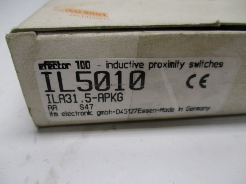 IFM EFECTOR IL5010 INDUCTIVE PROXIMITY SWITCH  NSMP