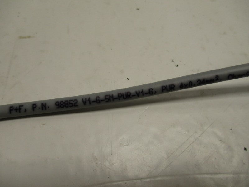 PEPPERL + FUCHS V1-G-5M-PUR-V1-G CONNECTOR CABLE  NSMP