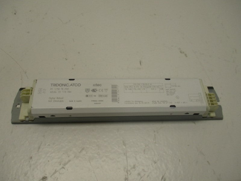 TRIDONIC 22176094 PC1/58T8PRO DIGITABLE BALLAST  UNMP