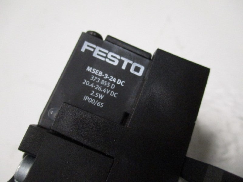 FESTO MEBH-5/2-D-1-ZSR-C SOLENOID VALVE 20.4-26.4VDC  NSNP