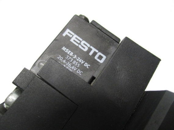FESTO MEBH-5/3G-D-1-ZSR-C SOLENOID VALVE 20.4-26.4VDC * NEW NO BOX *