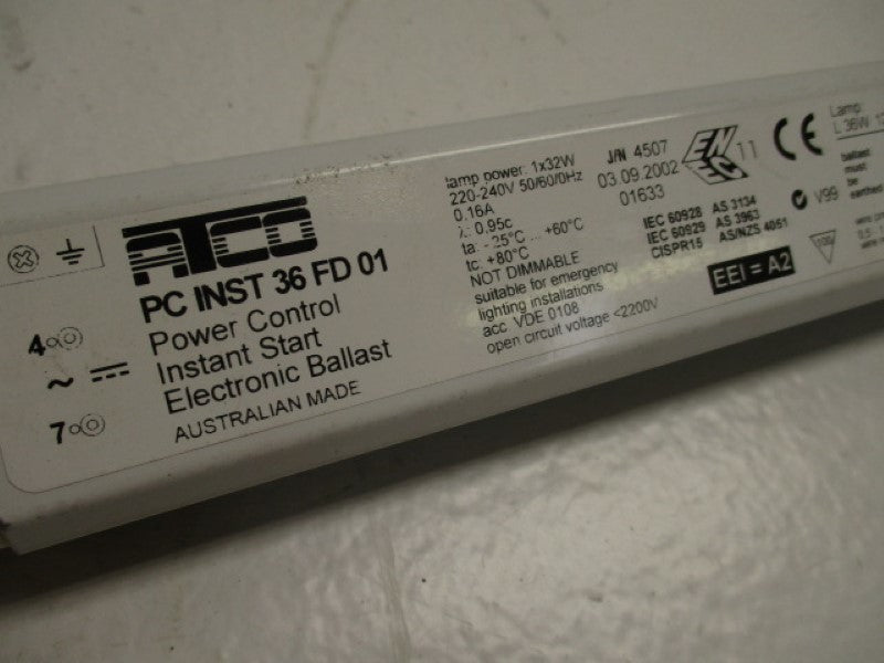ATCO PCINST36FD01 UNMP