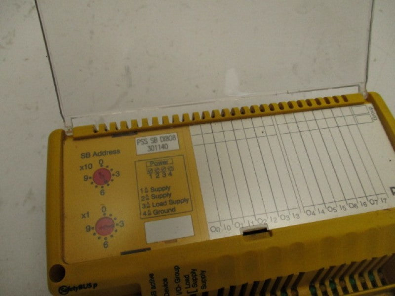 PILZ PSSSBDI808 SAFETY BUS MODULE REMOTE  UNMP